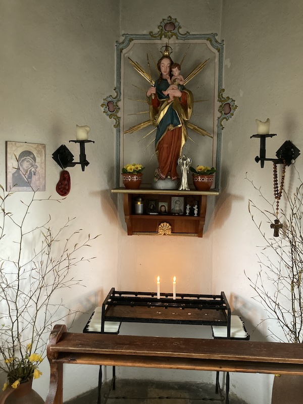 Das Innere der Marienkapelle